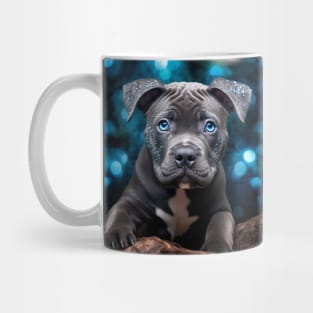 Shimmery Staffy Mug